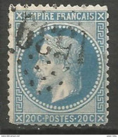 France - Napoleon III Et/ou Cérès - Oblitération Sur N°29B - GC 1539 FONTAINEBLEAU (Seine & Marne) - 1863-1870 Napoleon III With Laurels