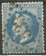France - Napoleon III Et/ou Cérès - Oblitération Sur N°29A - GC 1533 FOIX-SUR-L'ARIEGE (Ariège) - 1863-1870 Napoléon III. Laure