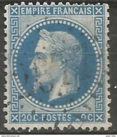 France - Napoleon III Et/ou Cérès - Oblitération Sur N°29A - GC 2677 NOLAY (Côte-d'Or) - 1863-1870 Napoleon III With Laurels