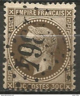 France - Napoleon III Et/ou Cérès - Oblitération Sur N°30 - GC 1364 DUNKERQUE (Nord) - 1863-1870 Napoléon III Con Laureles