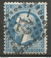 France - Napoleon III Et/ou Cérès Sur N°22 - Oblitération GC 12 - AGEN (Lot & Garonne) - 1853-1860 Napoléon III