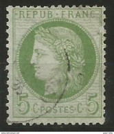 France - Cérès - N°53 Oblitéré - Cachet à Date - 1871-1875 Ceres