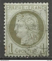 France - Cérès - N°50 Oblitéré - - 1871-1875 Ceres