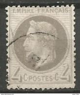 France - Napoleon III Lauré - N°27 Oblitéré - - 1863-1870 Napoleon III With Laurels