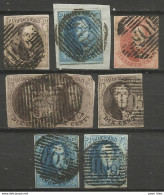 Belgique - Médaillons - Oblitérations P103 ST GHISLAIN - Postmarks - Lines: Perceptions