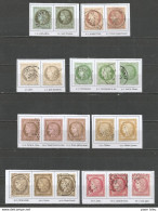 France - Cérès - Collection Entre N°50 Et N°60C + Nuances De Couleur - 1871-1875 Cérès