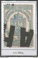 France - Timbres Pour Journaux - N°8 2c. Bleu - Zeitungsmarken (Streifbänder)