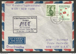 Aérophilatélie - Autriche - PAA Pan American - Wien-New York / Vienna-New York - Autres & Non Classés