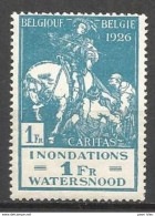 Belgique - Inondation 1926 Type "Lemaire" N°239 V ** BELGIQUF - Otros & Sin Clasificación