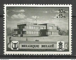 Belgique - Chapelle Musicale Reine Elisabeth N°537A V1 ** Passage Clouté - Bespijkerde Overgang - Autres & Non Classés