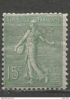 France - Type Semeuse Lignée - N°130c (type IV) - 1903-60 Semeuse Lignée