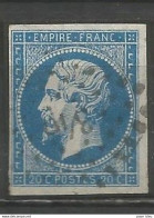 France - Territoire De Belfort - Obl.PC - BELFORT - 1853-1860 Napoléon III