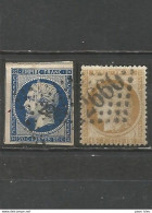 France - DEUX-SEVRES - Obl.PC Et GC - NIORT - 1853-1860 Napoléon III