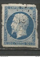 France - Nièvre - Obl.PC - POUILLY-SUR-LOIRE - 1853-1860 Napoleon III