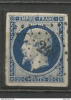 France - Meuse - Obl.PC - BAR-LE-DUC - 1853-1860 Napoléon III