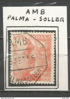 Espagne - Ambulant - AMB. PALMA - SOLLER - Maschinenstempel (EMA)