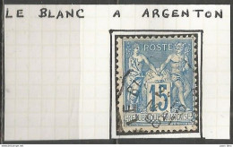 France - Type Sage - Convoyeurs - Ambulants - LE BLANC à ARGENTON - 1876-1898 Sage (Tipo II)