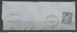 France - Convoyeurs-Stations - Sur "Sage" - ST AMBROIX (Gard) - Ligne De Besseges à Nîmes - Correo Ferroviario