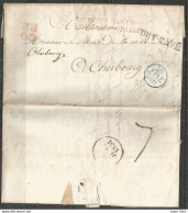 France - LAC De PARIS Vers CHERBOURG Du 28/1/1831 Bau DE POSTES CHAMBRE DES DEPUTES DES DEPARTEMENTS + 60 P.P. - 1801-1848: Voorlopers XIX