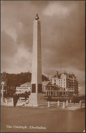 The Cenotaph, Llandudno, Caernarvonshire, 1924 - RP Postcard - Caernarvonshire