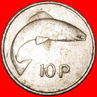 * GREAT BRITAIN (1969-1986): IRELAND  10 PENCE 1975 FISH!  ·  LOW START · NO RESERVE! - Irlande