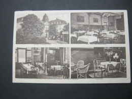 Bad Nenndorf , Hotel  , Seltene   Ansichtskarte Um 1932 , Mit Landpoststempel - Bad Nenndorf