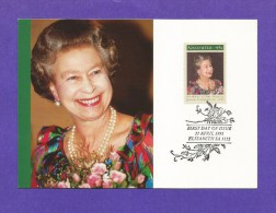 Australien  1991  Mi.Nr. 1248 , Queen's 65. Birthday -  Maximum Card - First Day  11 April 1991 - - Maximumkarten (MC)