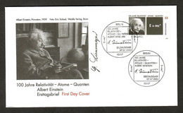 BRD 2005  Mi.Nr. 2475 , Albert Einstein - FDC Berlin 07.07.2005 - Albert Schweitzer