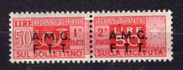 Z6897 - TRIESTE AMG-FTT PACCHI SASSONE N°8 ** - Postal And Consigned Parcels