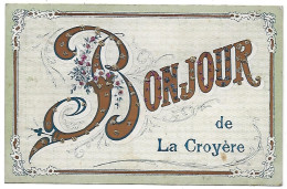 CPA Bonjour De La Croyère - La Louvière