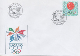 Croatia, Winter Olympic Games Nagano 1998, First Day Cancel - Inverno1998: Nagano