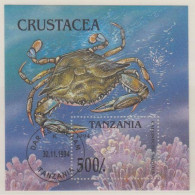 Krebs, Tansania  Bl. 269 , O  (A6.0871) - Crustaceans