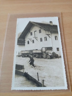 Gruß Aus Ehrwald Lermoos Überschwemmung Hochwasser 1937 Foto AK - Ehrwald