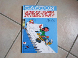 GASTON LAGAFFE  ALBUM DOUBLE GARE AUX GAFFES DU GARS GONFLE/ EN DIRECT DE LA GAFFE   FRANQUIN - Gaston