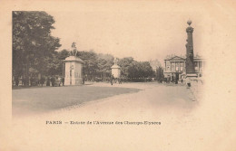 Paris * 8ème * Entrée De L'avenue Des Champs élysées - Arrondissement: 08