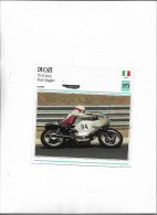 Carte Moto Edito Service 1994 Moto Ducati 750 SS Imola Bruno Spaggiari  Course De 1973  Italie - Motos