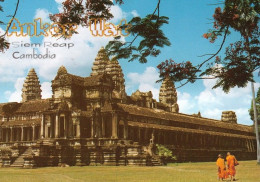 2 AK Kambodscha / Cambodia * Tempel Angkor Wat Erbaut Im 12. Jh. - Seit 1992 UNESCO Weltkulturerbe * - Cambodge