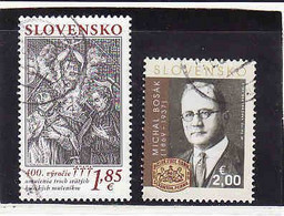 Slovakia - Slovaquie 2019, Used.  I Will Complete Your Wantlist Of Czech Or Slovak Stamps According To The Michel Catalo - Gebraucht