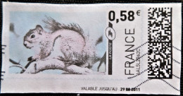 France > Personnalisés Ecureuil - Druckbare Briefmarken (Montimbrenligne)