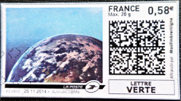 France > Personnalisés Planette Terre - Druckbare Briefmarken (Montimbrenligne)
