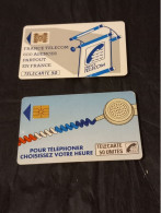 2 TELECARTES FRANCE TELECOM - Sonstige – Europa