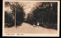 Ginneken, Mastbosch - Kinderen Met Bolderkar En Lezende Heer 1925. Prachtig Tijdsbeeld - Breda