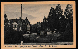 Enschede - De Ruyterplein Met Standbeeld A. Ariëns - Enschede