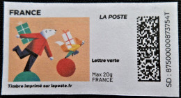 France > Personnalisés Ours Avec Des Cadeaux - Druckbare Briefmarken (Montimbrenligne)
