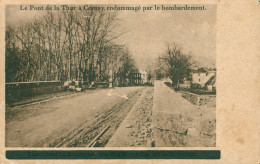 Cernay Ruine De Guerre Pont De La Thur CPA 68 Haut Rhin Vosges Alsace Bombardement Militaria 14 - 18 - Cernay