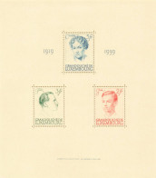 Luxembourg - Bloc MNH**  - MI 898 - BL3 - Bloc Neuf - 1939 - Blokken & Velletjes