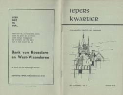 * Ieper - Ypres * (Iepers Kwartier - Jaargang 15 - Nr 3 - Oktober 1979) Tijdschrift Voor Heemkunde - Heemkundige Kring - Aardrijkskunde & Geschiedenis