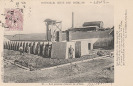 62 - LENS - Nouvelle Série Des Mineurs -  Les Galeries D' Essais Du Grisou - Mines