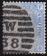 ENGLAND GREAT BRITAIN [1880] MiNr 0051 Platte 18 ( O/used ) [04] - Gebraucht