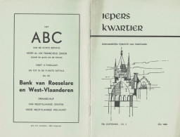 * Ieper - Ypres * (Iepers Kwartier - Jaargang 16 - Nr 1 - Mei 1980) Tijdschrift Voor Heemkunde - Heemkundige Kring - Geografia & Storia